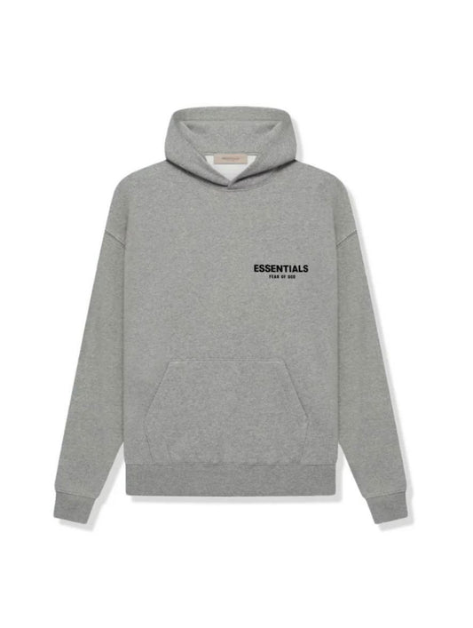 ESSENTIALS DARK OATMEAL HOODIE