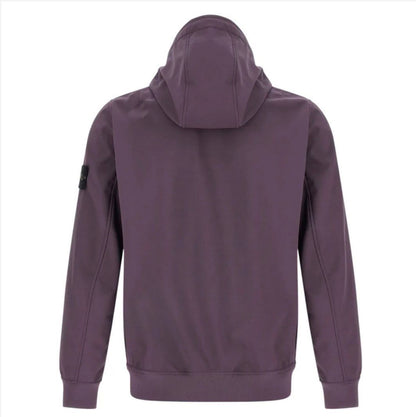 STONE ISLAND AMARANTH SOFT SHELL JACKET