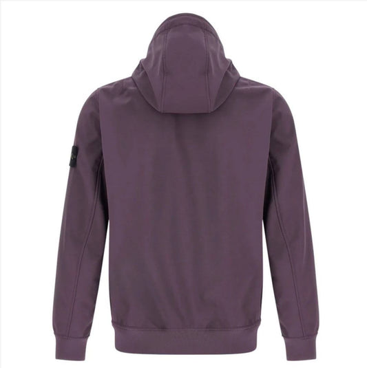 STONE ISLAND AMARANTH SOFT SHELL JACKET
