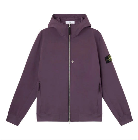STONE ISLAND AMARANTH SOFT SHELL JACKET